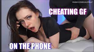 Cheating Girlfriend on the Phone - Pornhub.com