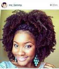 Take a thin section of hair and braid it, continuing the style by wrapping it across the head into a headband braid. 4c Natural Hair Textured Afro With Braided Headband Natural Hair Styles Hair Styles Natural Hair Inspiration