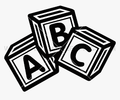 Find high quality alphabet block clipart, all png clipart images with transparent backgroud can be download for free! Transparent Baby Blocks Clipart Black And White Clip Art Abc Blocks Hd Png Download Kindpng