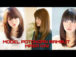 Tak sendirian, saat menaiki moge itu, afifu ditemani sahabatnya, adimas yang juga berambut gondrong. 26 Model Potongan Rambut Wanita Masa Kini Terpopuler Youtube