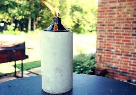 Diy concrete tabletop bottle torches | ehow.com. 26 Diy Tiki Torch Ideas For Your Garden Balcony And Porch