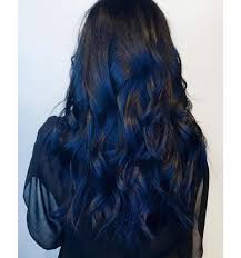 Black hair with highlights is when a lighter color is added to strands of the darkest hair color shade. Best Blue Black Hair Dye A Must Try Thing To Do This Summer