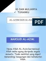 Dan jika allah itu ada. Akidah Thn 4 Al Azim Al Hamid