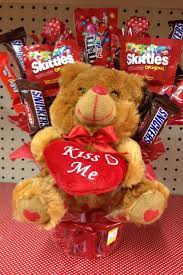 Check out the array of fresh flowers available for delivery. Valentine Candy Bouquet Valentine Gift Baskets Valentine Baskets Valentines Day Baskets