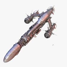 Detailed Spaceship 3d Model Spaceship 3d Model 3d Model Model