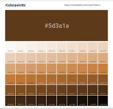 Earth color tones are more muted and subtle than pure hues from the color wheel, but they still. Hex Color Code 5d3a1a Earthtone Color Information Hsl Rgb Pantone