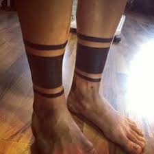 A lot of people do band tattoos like this one, so they can always carry the memory of a loved one. 17 Black Two Line Band Tattoo Great Style