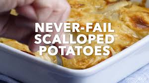 These Taste Of Home Scalloped Potatoes Are The Perfect Side Dish For Holiday Dinner Tasty Recipes Videos Dinner Side Dish Recipes Foood Recipes
