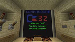 Press the button next to the computer to access the enormous redstone computer. Virtual Computers Built Inside Minecraft