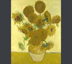 Vincent van gogh flowers in a bronze vase mounted offset lithograph 1936. Van Gogh S Sunflowers Symbols Of Happiness Learn About Art National Gallery London