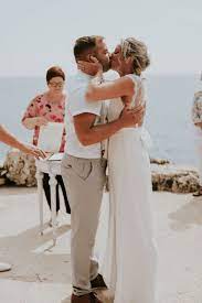 Quaint Casual Seaside Croatian Wedding Bridal Musings Casual Beach Wedding Casual Outdoor Weddings Beach Wedding Attire