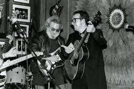 Jerry And Elvis Costello At Sweetwater In Mill Valley Elvis Costello Greatful Dead Jerry Garcia