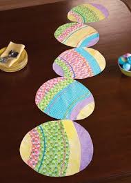 Easter Egg Table Runner From Collections Etc Easter Table Runners Easter Egg Table Runner Easter Placemats