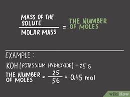 In chemical laboratories, chemicals are usually measured in grams and the volume of solution in ml or l. 5 Easy Ways To Calculate The Concentration Of A Solution