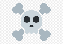 Unique skull emoji stickers featuring millions of original designs created and sold by independent artists. Twitter Skull And Crossbones Emoji Free Transparent Png Clipart Images Download