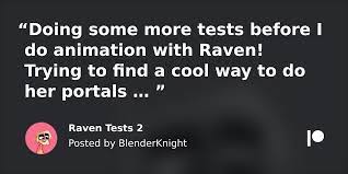 Raven Tests 2 | Patreon