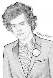 Bursting with 80 beautiful, exclusive illustrations, harry potter: Harry Styles Colouring Pages Coloring Book 2021