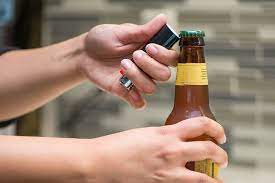 Or drink straight from the bottle. How To Open A Beer Bottle Without An Opener 4 Easy Ways The Manual Open Bottle Without Opener Beer Bottle Bottle