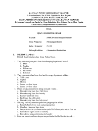 Informasi tentang produksi untuk kedua produk tersebut adalah sebagai berikut: Soal Pilihan Ganda Tentang Laundry Dan Jawabannya Cara Golden