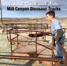 The fossil remains of plants and numerous dinosaurs are typically found in the morrison formation. Moab With Kids Mill Canyon Dinosaur Tracks Dinosaur Tracks Trip To Grand Canyon Moab
