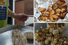 Bawang lanang/bawang putih tunggal lokal bukan import hubungi bp wawan hp/wa 08222 191 5399 bawang kami meski sama sama lokal, bawang kami berkasiat untuk penyakit ringan ke berat segera hubungi kami untuk ramuan khususnya. Tak Sangka Bawang Putih Kalau Di Bakar Khasiatnya Lebih Banyak Jom Cuba