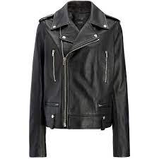 Joseph Biker Leather Ryder Jacket 1 735 Liked On Polyvore Featuring Outerwear Jackets Clothing Jacke Green Leather Jackets Biker Jacket Leather Jacket