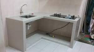 See more of table top dapur anda on facebook. Buat Table Top Concrete Meja Dapur Konkrit Tile 2 2 Warna Putih Di Kajang Youtube