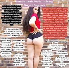 Lauren Alexis Public Training Course - Fap Roulette
