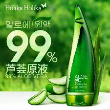 The soothing gel helps to relieve irritated and stressed skin from harmful environmental factors and dehydration. Aloe Vera Soothing Gel Holika Holika 99 250ml Welcos Kwailnara 98 50 Bluemoon Secrets Chamber