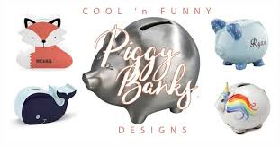 13 unique piggy banks to help your kids save money in the. 50 Fun And Cool Piggy Banks That Make Perfect Presents For 2020