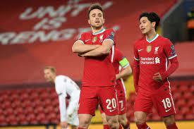 Diogo jota, 24, from portugal liverpool fc, since 2020 left winger market value: Diogo Jota Scored The 10 000th Goal In Liverpool S History Besoccer