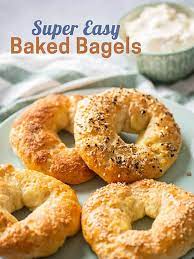 One can also keep those bagel calories low by opting for low calories options. Easy Bagels Recipe Baked In Oven 3 Ingredient Bagel Recipe