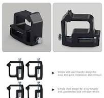 Soportes Aluminio Tapa Camión 4 Abrazaderas De Aluminio Para Carcasa De  Cámper O Tapa De Camión - Alta Resistencia, Ajuste Universal Para Varias ...