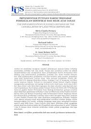 Contoh surat kuasa mewakili perusahaan. Https Jurnalius Ac Id Ojs Index Php Jurnalius Article Download 573 Pdf 95