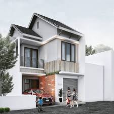 Gapai hunian yang nyaman dan elegan tanpa perlu berlebihan. Kumpulan Desain Rumah Minimalis Modern Dengan Lantai 2 Yang Menjadi Trend Tahun Ini Homeshabby Com Design Home Plans Home Decorating And Interior Design