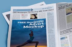 Free Print Ad Mockup Psd Zippypixels Print Ads Mockup Newspaper Printing