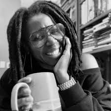 my cup of coffee leads me to a Black woman I didn't know