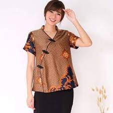 Sangat cocok untuk menemani momen spesial. Jual Evercloth Tiwi Top Atasan Batik Wanita Blouse Wanita Terbaru Juni 2021 Blibli