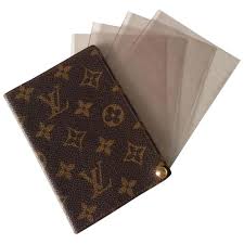 Porte carte porte feuille mono noir. Porte Cartes Louis Vuitton Marron Vendu Par Bons Plans 3086750