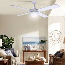 The cable from the switch box to the ceiling box has three wires—two identical blacks and a white—with one of the blacks connected to a. Devanti 1300mm 52 Ceiling Fan W Light Remote Control White Buy Ceiling Fans 9350062158593