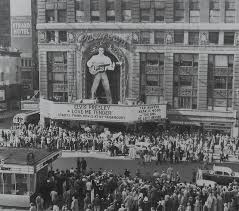 1956 Movie Premiere Of "Love Me Tender" - Elvis Presley photo ...