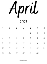 Hi companions, we all have something exceptional and we accept that you likewise have that thing. April 2021 Calligraphy Monthly Calendar Free Template In 2021 Calendar Printables Monthly Calendar Printable Calligraphy Calendar