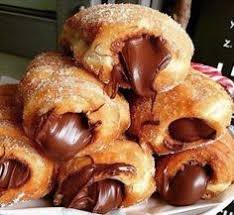 La Recette Delicieuse De Beignets Au Nutella Super Facile A Faire Recipe Yummy Food Dessert Food Desserts