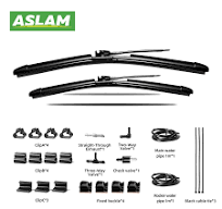 High-Performance Windshield Wiper Blade with Water Spray System