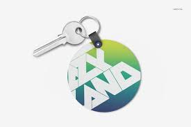 Key Chains Mockup Set Creative Market Branding Mockups Keychain