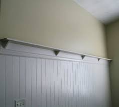 Beadboard Wall Shelf The House Of Smiths Interior Decorating Blog Bead Board Walls Home Diy