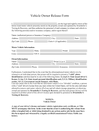 Driver authorization cards are valid for four years and expire on your birthday. Vehicle Release Form Fill Out And Sign Printable Pdf Template Signnow