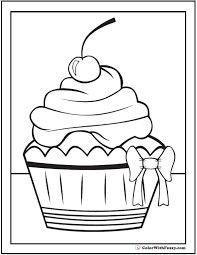 Free printable cupcake coloring pages are a fun way for kids of all ages to develop creativity focus motor skills and color recognition. 40 Cupcake Coloring Pages Free Coloring Pages Pdf Format For Kids