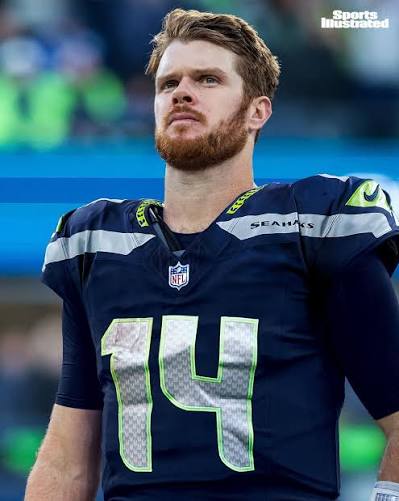 The Seattle Seahawks have to make a decision on quarterback Sam Darnold's  contract after the Super Bowl on Sunday.