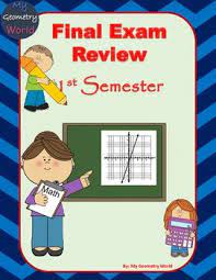 Algebra 1 Final Exam Review 1st Semester Final Exam Review Linear Function Algebra 1 Graphing Linear Inequalities